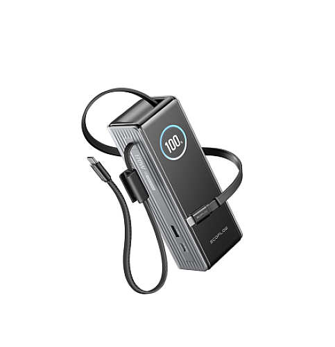 EcoFlow Rapid Power Bank (25000mAH, 170W, 100W Built-In and retractable cables)