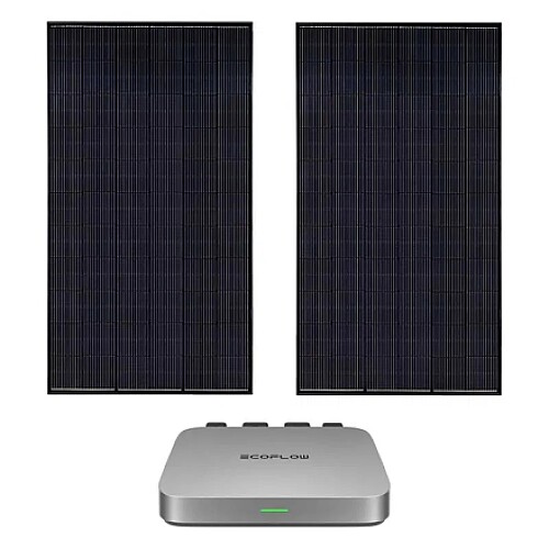 Ecoflow PowerStream Micro Inverter 800W + 2x 400W Mono Solar Panel
