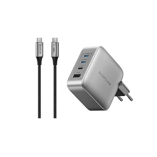 Incarcator EcoFlow RAPID Pro Charger (140W, 4 Ports, GaN)