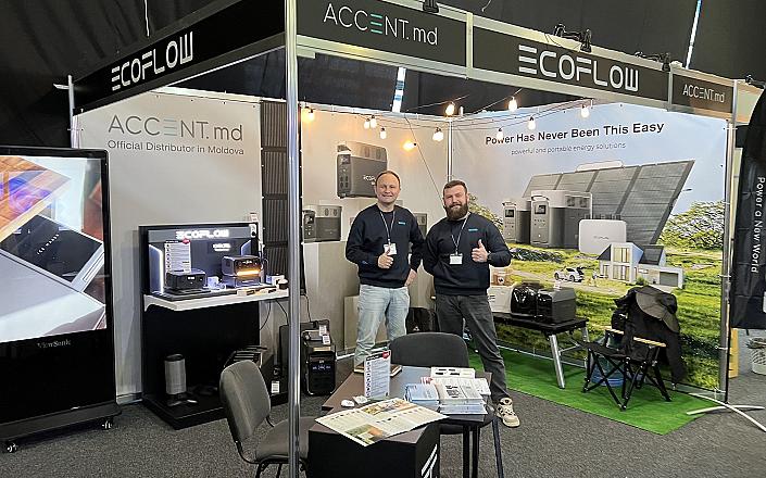 EcoFlow la expoziția Moldenergy 2025  Descriere: