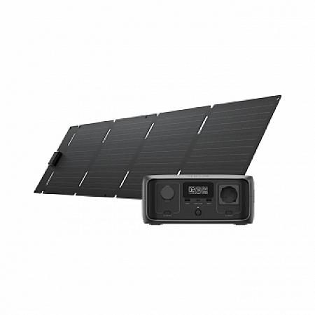 Set EcoFlow RIVER 3 UPS + 45W Portable Solar Panel (Type-C)-thumb-filter